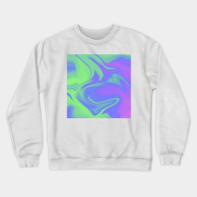 Neon swirls Crewneck Sweatshirt by ElisDesigns